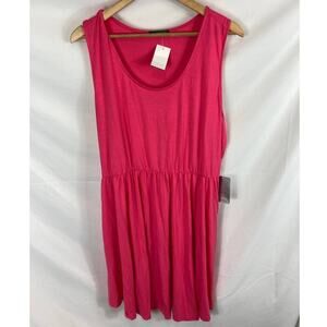 NWT West Kei Hot Pink Sleeveless Dress size 1X
